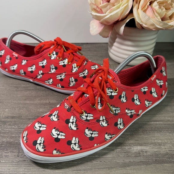 Keds x Disney Minnie Mouse canvas sneakers Womens 11 EUC - Picture 2 of 8